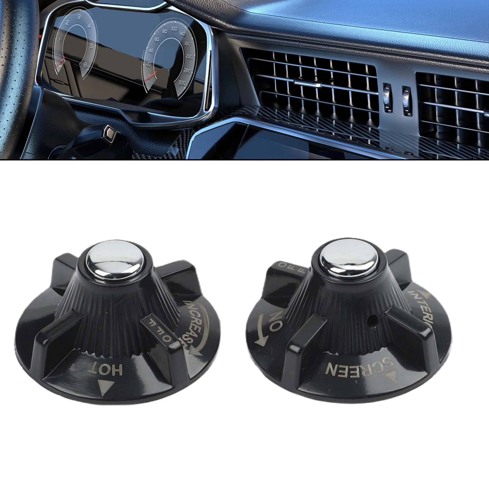 

As Shown In The Picture Air Knob Direct Replacement Parts OEM Fit Specification Comfortable Handling For Roadster 1962-1974