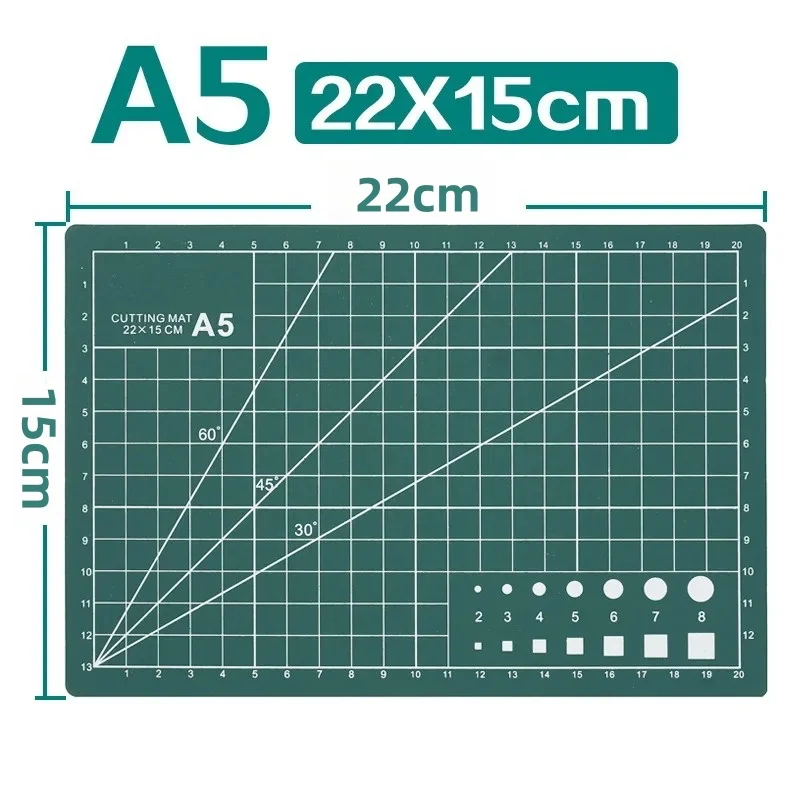 A2 A3 A4 A5 PVC Schneidematte Doppelseitige Selbstheilung Bord Patchwork Werkzeuge DIY Manuelle Handwerk Künstler Schneiden Messer schläger Kit
