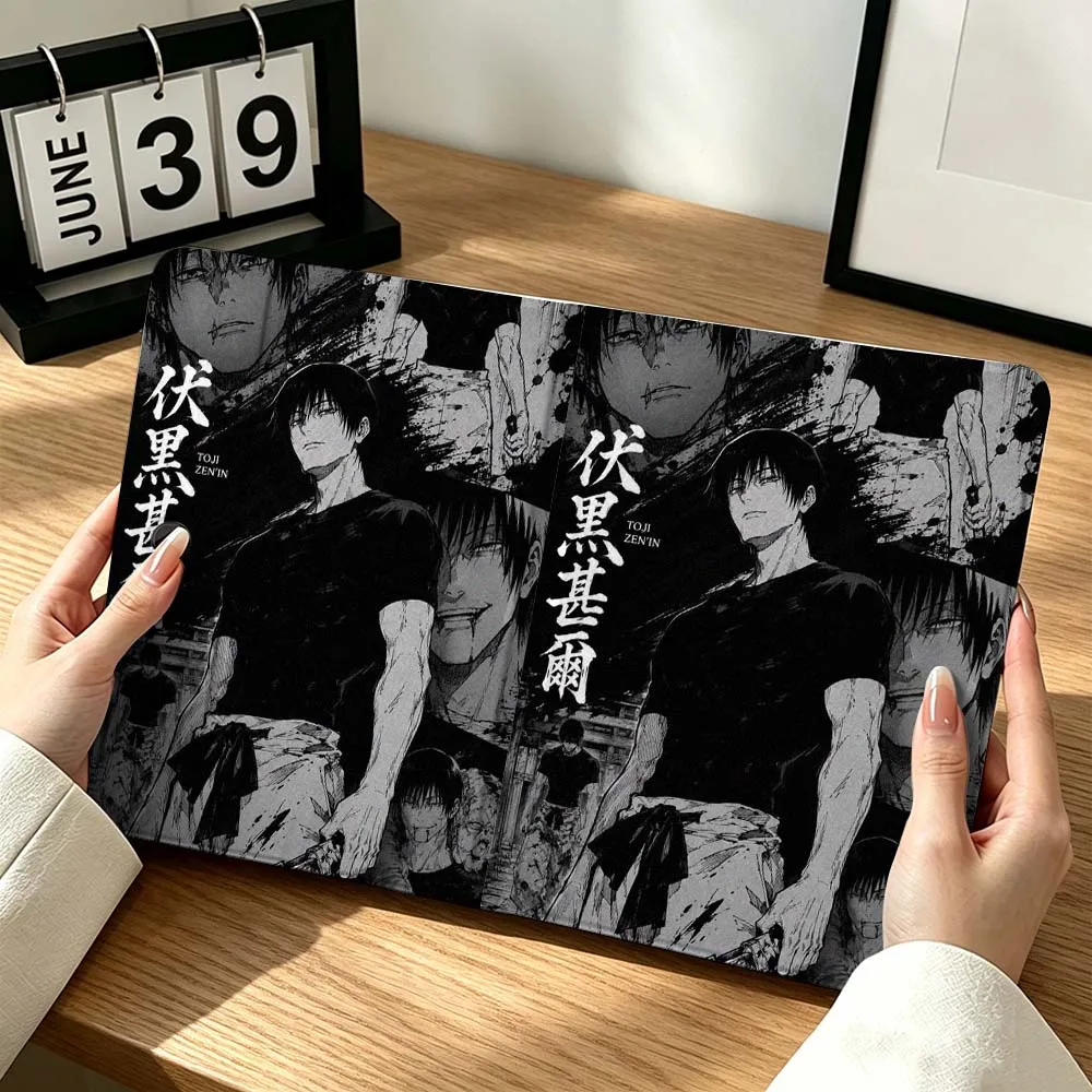 Anime Toji Fushiguro For OPPO VIVO IQOO OnePlus Realme Infinix Pad Pro 13 12.1 11.61 11.4 11 inch Tablet Case Gift