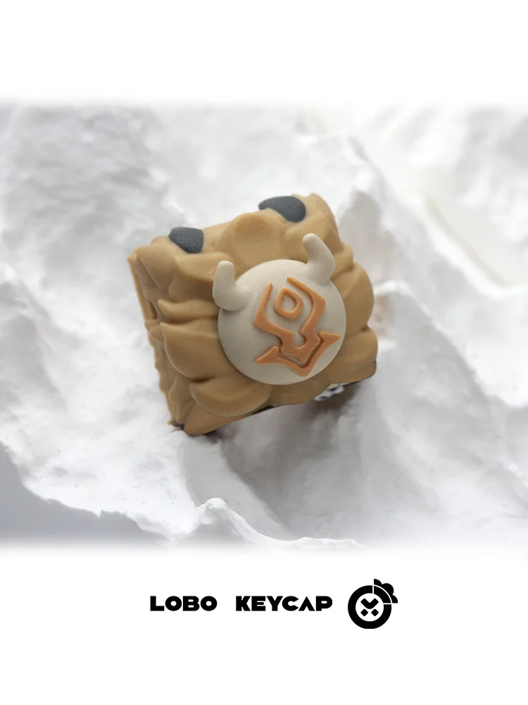 Customized Mechanical Keycaps Genshin Impact Hilichurl Design Keycap for Gaming Keyboards