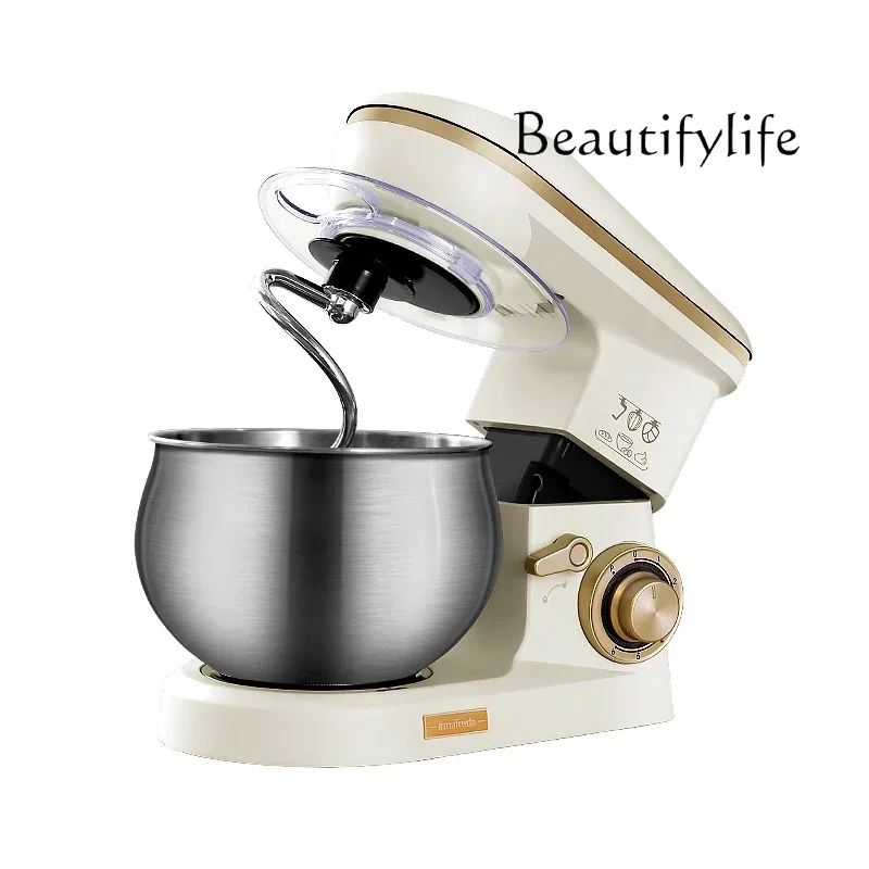 Home Stand Mixer Automatic Dough Multifunctional Bread Machine Smart Light Tone Large Capacity