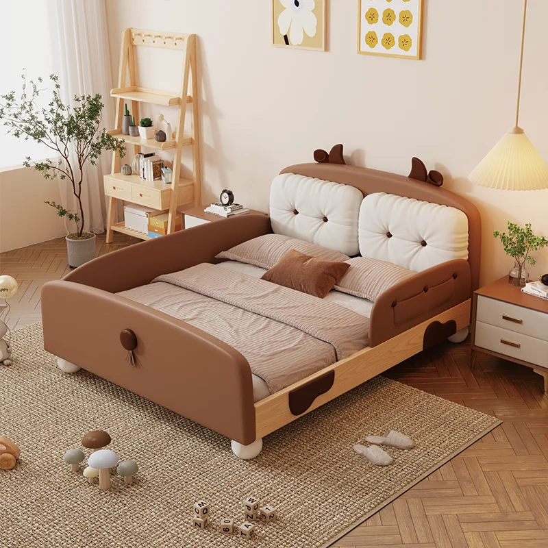 

Guardrail Europe Kids Beds Safety Luxury Cheap Design Single Kids Beds Custom Modern Style Lettino Per Bambini Furniture Home