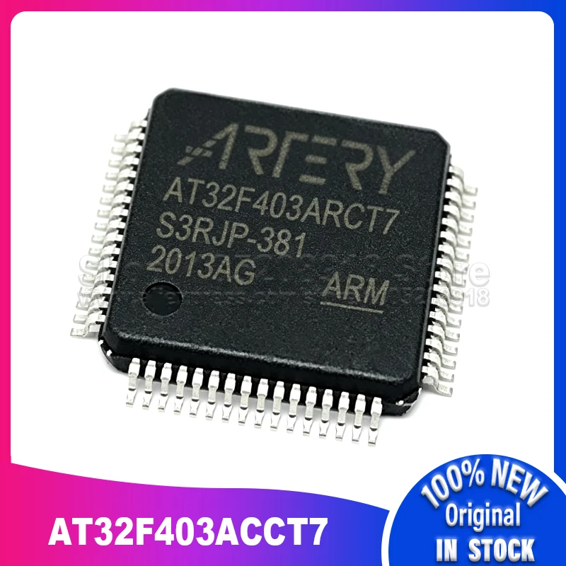 

10PCS/LOT AT32F403ACCT7 LQFP-48 AT32F403ACCU7 100% New Spot stock