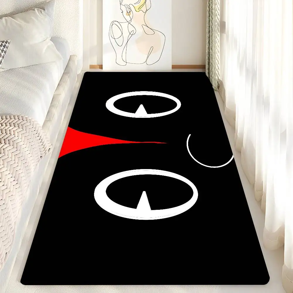 L-Lil Darkie Rapper Door Mat Cheaper Anti-slip Modern Living Room Balcony Printed Bedside Mats