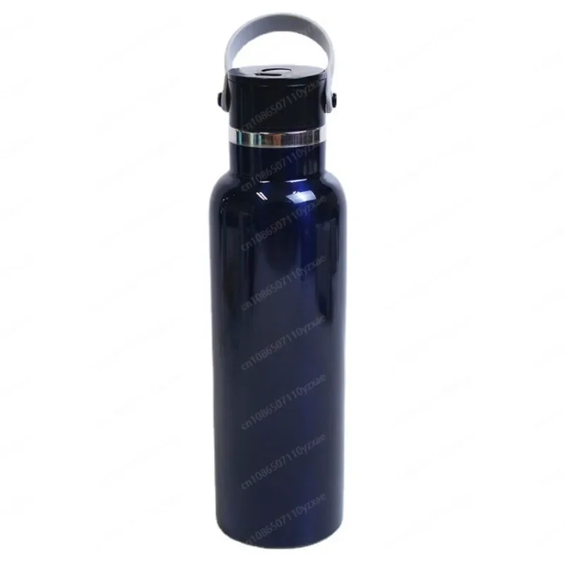 UV sterilization stainless steel thermos cup 304 vacuum large mouth bottle UV sterilization sports kettle