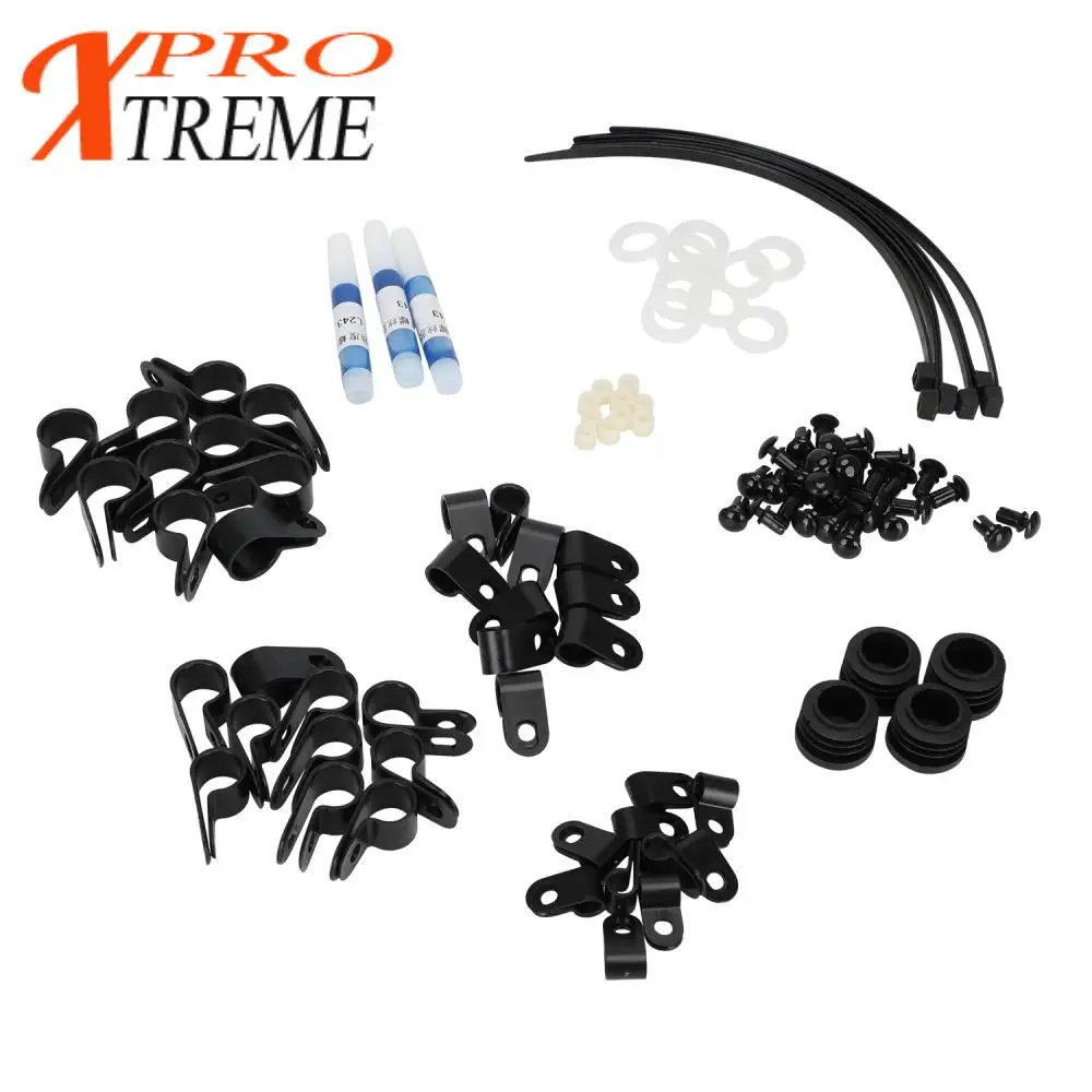 

Nylon Rivet Nylon Wire Clip Circuit Isolation Shim Handlebars Rubber Plug Accessories Kit For SURRON Light bee X/S Thread-Lock