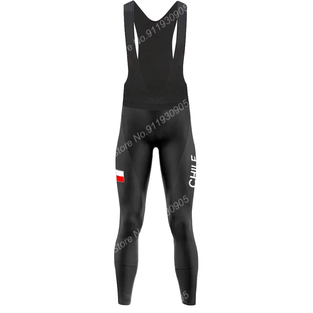 2022 Chile National Team Cycling Jersey Set Men Summer Long Sleeve Clothing Suit MTB Bike Road Pants Bib Maillot Ropa Ciclismo