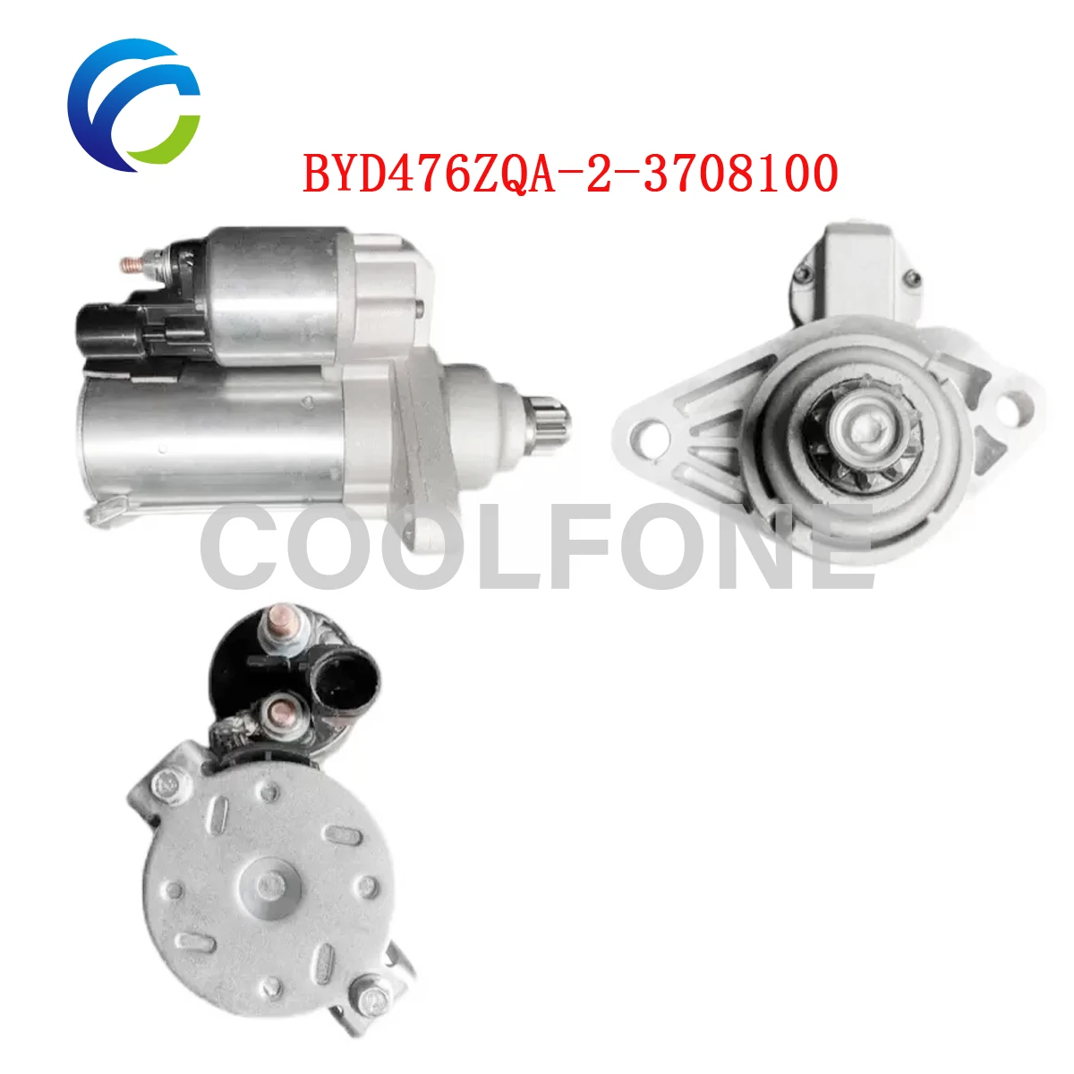 Self Starter Motor for BYD F3 G3 F5 G6 S6 S7 M6 SURUI QIN SONG MAX TANG 473QA-3708020 476ZQA-2-3708100 487ZQA-3708100 483