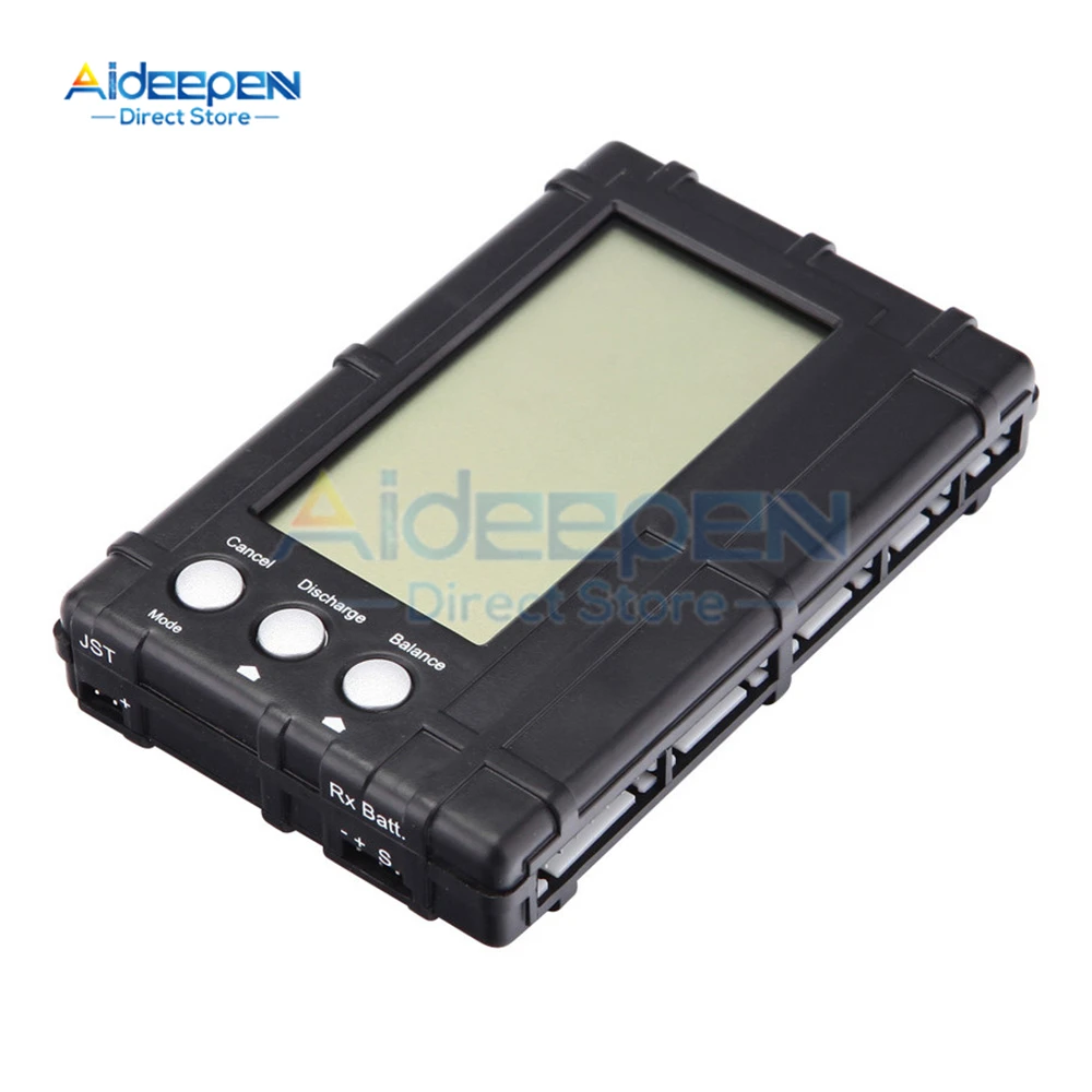 3 in 1 LCD RC Battery Discharger Balancer Meter Tester For 2-6S Lipo Li-fe Battery Battery Voltage Meter