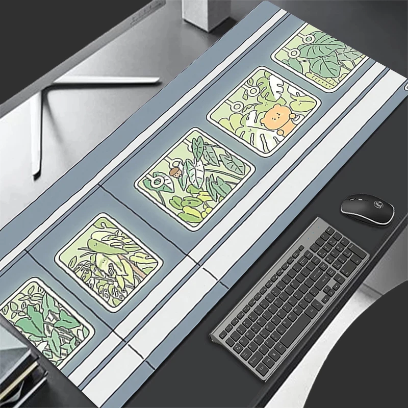 

Mousepad Rubber Mouse Pad Cartoon Squirrel Gaming Accessories PC Gamer Cabinet Carpets Office Computer Desk Mat Keyboard Pads