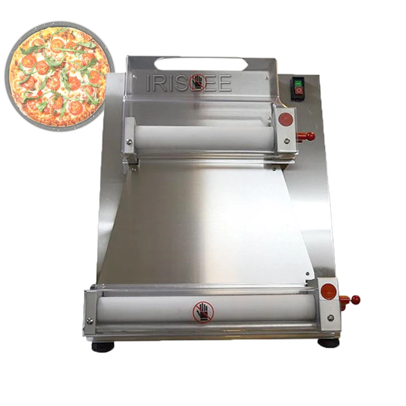 

IRISLEE Commercial Pizza Dough Press Machine Electric Dough Sheeter Pizza Maker Pizza Base Forming Machine