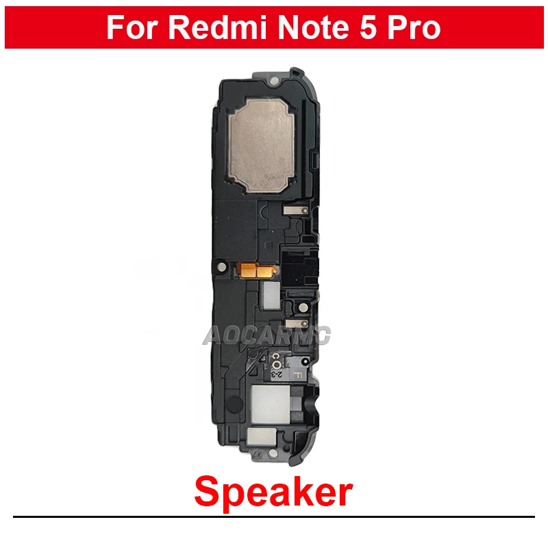 For Redmi Note 5 Pro Speaker Bottom Loudspeaker Buzzer Ring Flex Cable Replacement Parts