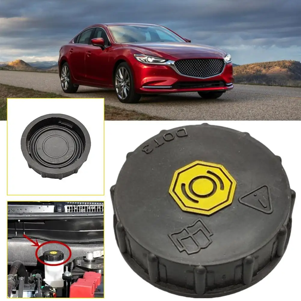 For Mazda 6 GH For Mazda 2 De Car Brake Master Cylinder Oil Cap Cover OEM Number DF71-43-55Y Car Handbrake Accessories M1D7