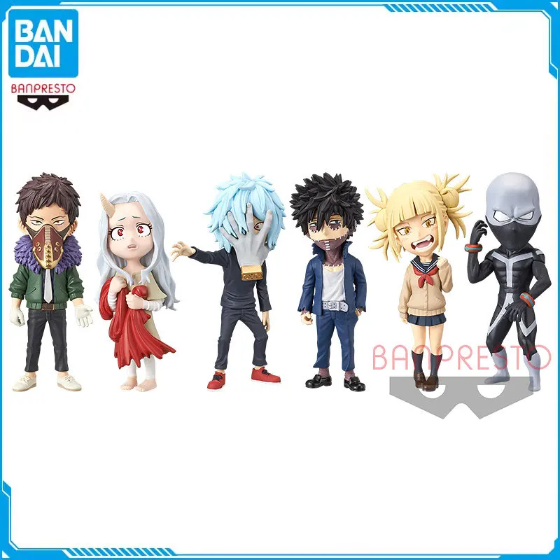 

Bandai Original My Hero Academia WCF Series Overhaul Shigaraki Tomura Dabi Vol.6 Q-version Action Figures Model Gift Kids Toys