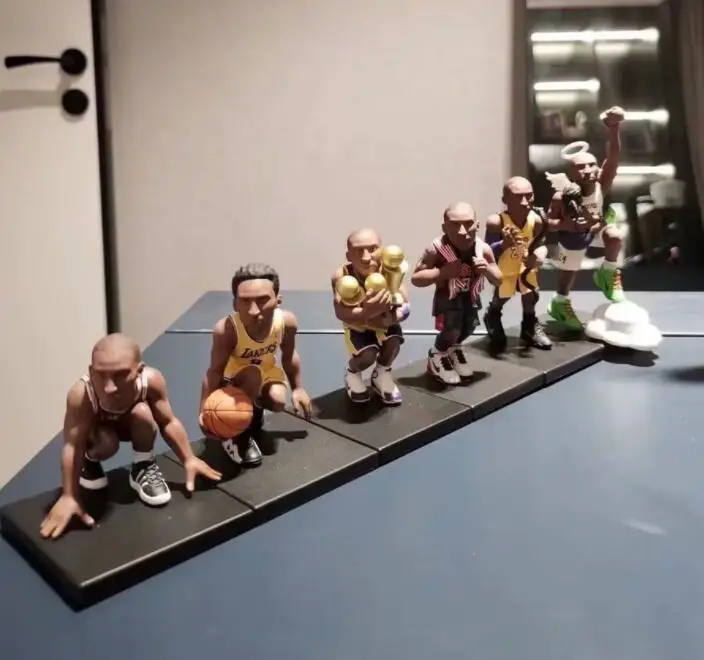 Фигурка The Road to Growth Kobe Bean Black Mamba, модель игрушки для детей Фигурка The Road to Growth Kobe Bean Black Mamba, модель игрушки для детей