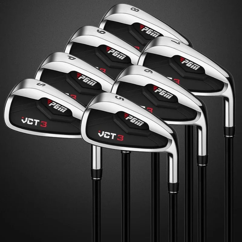 Palos de golf PGM para hombres, hierros de 5/6/7/8/9/P/S, palos de golf de acero inoxidable para principiantes TIG031