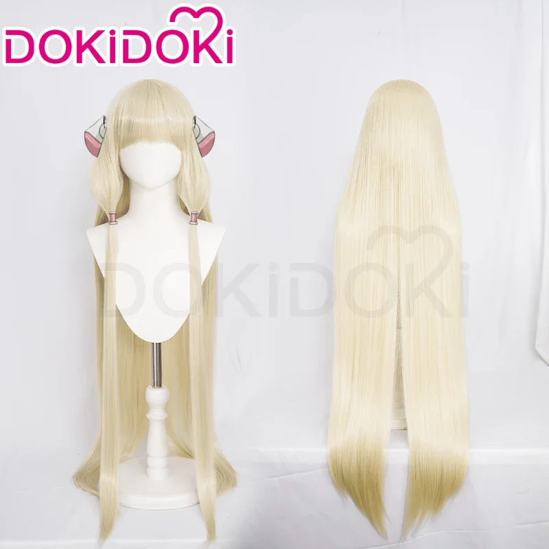 In stock anime Chobits cosplay DOKIDOKI Chi cosplay women cute long hair literature club Chobits wig