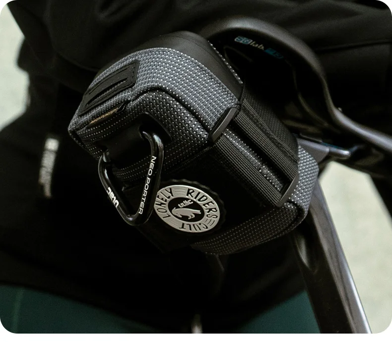 ULAC Mini tragbare Fahrrad-Satteltasche, 0,5 l, wasserdichte Hecktasche, MTB, Rennrad, Schnellverschluss-Schnalle, Hecktasche, Fahrrad-Sitzpaket – Detail 13
