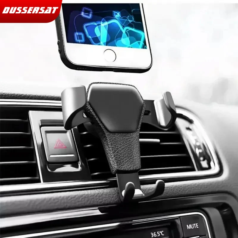 

Gravity Auto Phone Holder Car Air Vent Clip Mount Universal Mobile Phone Holder CellPhone Stand Support For iPhone For Samsung