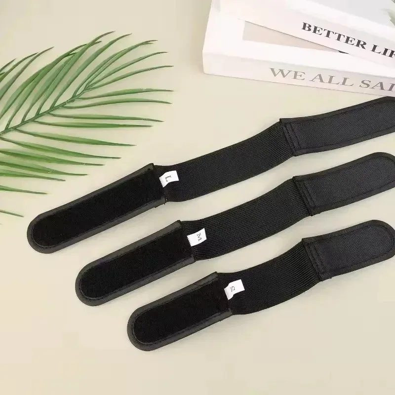 حزام خصر كسول بشريط سحري، تصميم بدون إبزيم، نايلون فائق النعومة، مرن قابل للتعديل بدون حلقة لسهولة الارتداء #6