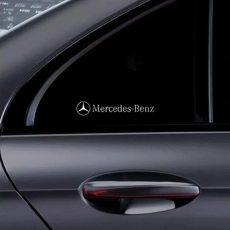 ثلاثية الأبعاد شعار معدني ملصق سيارة الديكور الداخلي التصميم الشارات لمرسيدس بنز AMG W205 C300 W203 W206 W108 W124 W126 W140