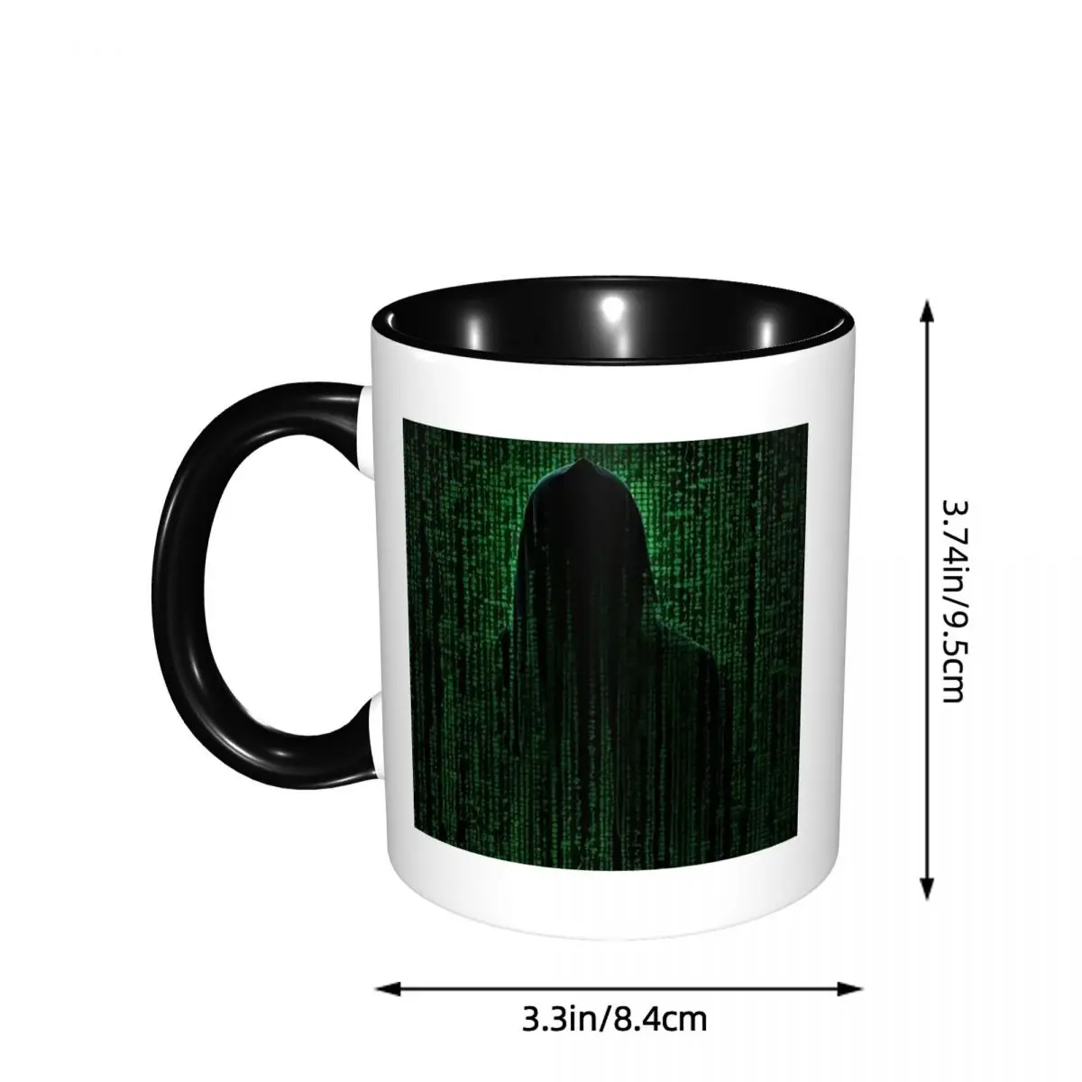 Hacker Code Binary Code Geek Science Computer Mug Funny Ceramic Coffee Cups Tea Mugs Milk Cup Drinkware Gift for Woman Man