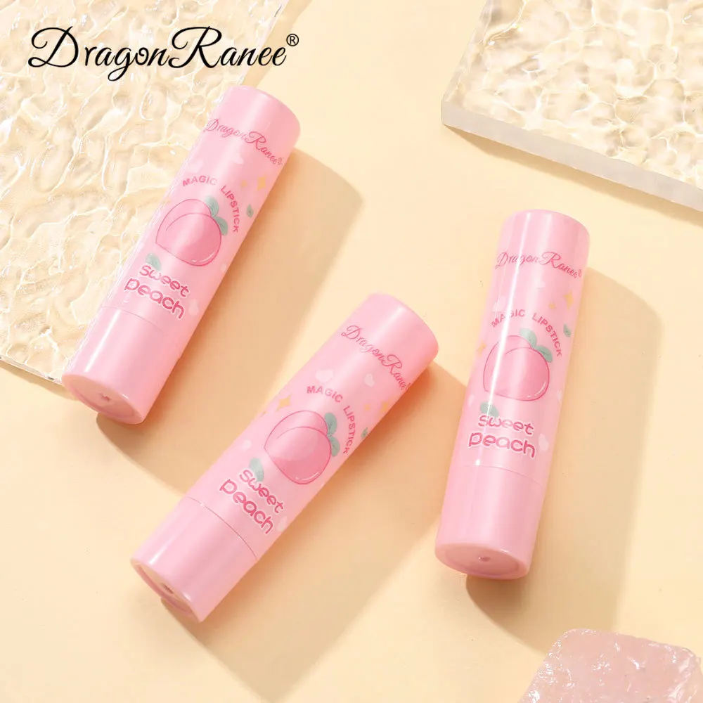 Thermochromic Lip Balm Hydrating Repair ริมฝีปากป้องกันรอยแตกเนื้อเรียบเนียนใช้งานง่ายน่ารักลิปสติกเปลี่ยนสี 3.5g