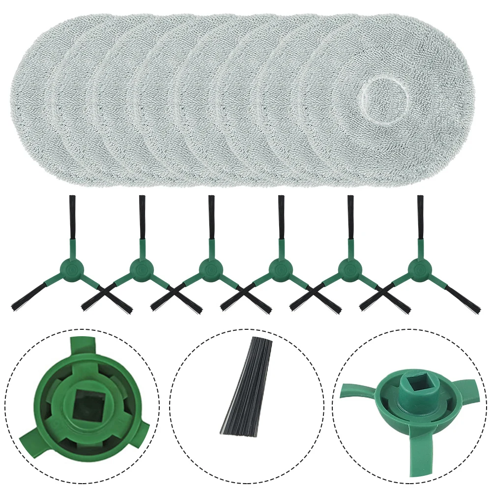 Side Brush Mop Cloth Kit For Roomba Plus 405 505 Replacement Parts Corner Cleaning Home Vacuum Accessories