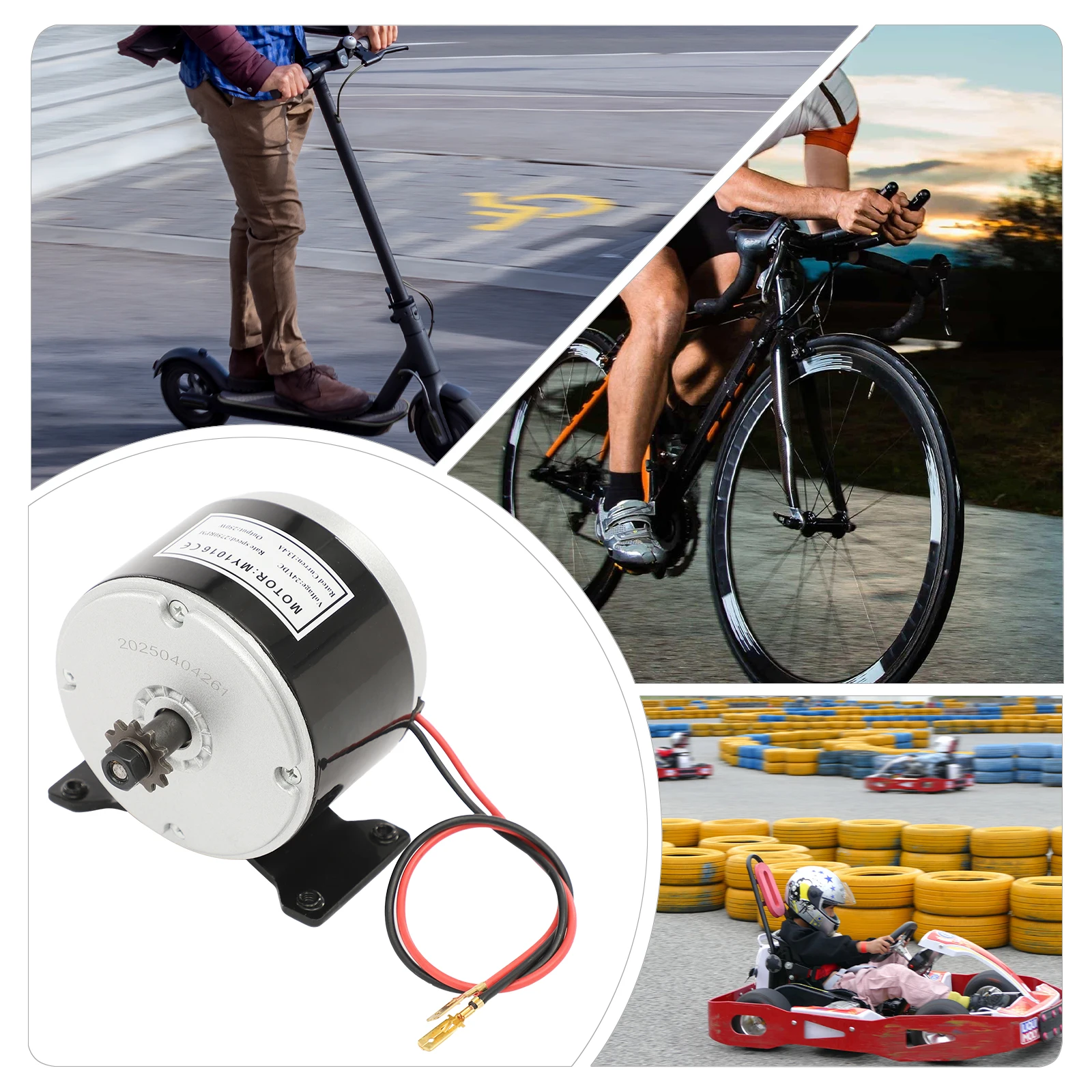 

250 Вт 24 В электродвигатель с зубьями звездочки двигатель электрический скутер двигатель для электрических скутеров электрические велосипеды