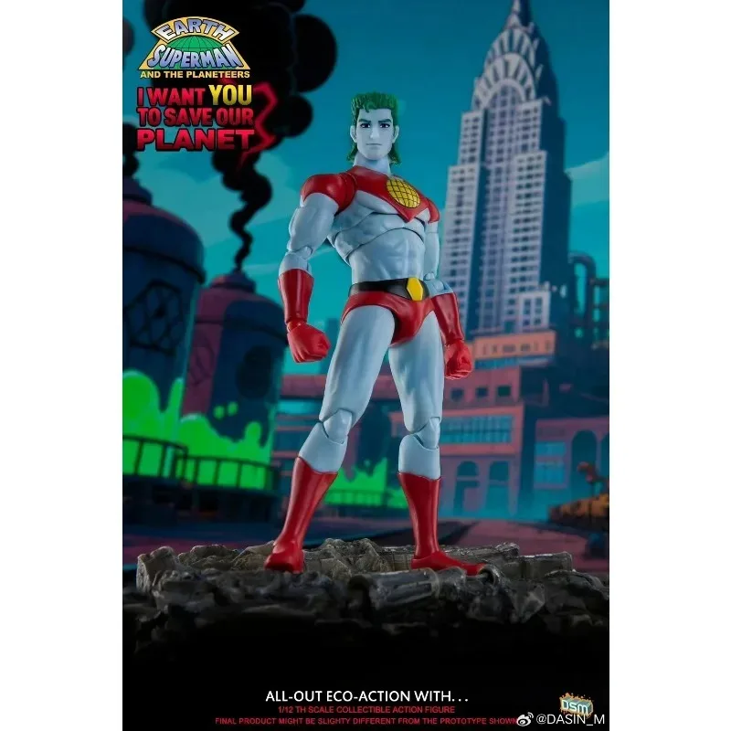 قريبا قريبا Dasheng نموذج DMS GT 1/12 سوبرمان الأرض الكابتن الكواكب عمل دمية نموذج دمية متحركة الشكل