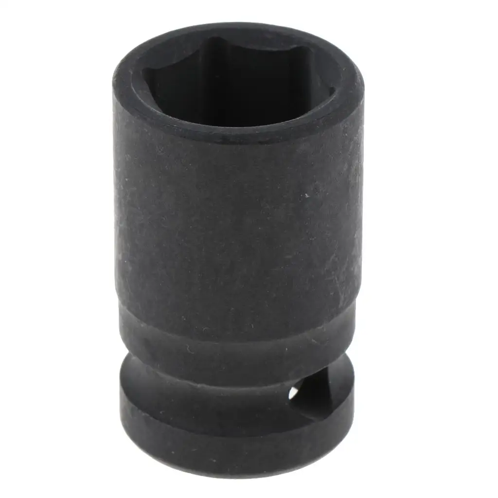 1/2-Inch Square Drive Metric Deep Impact Sockets, Black, 16mm