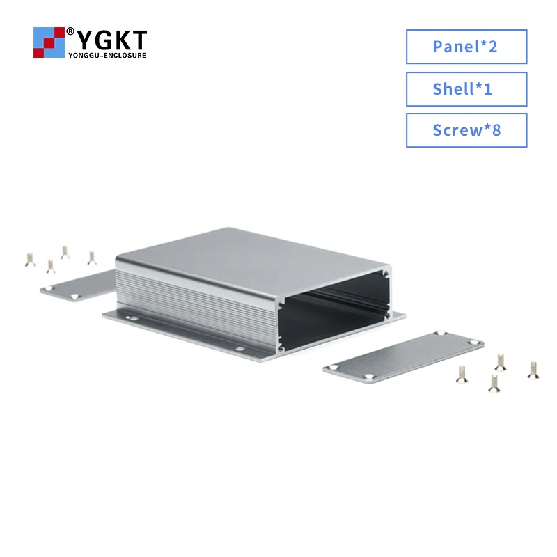 Universal Power Module Housing Electronic Project Box Source Controller Industrial Aluminum Integrated Enclosure J19 80*23.8MM