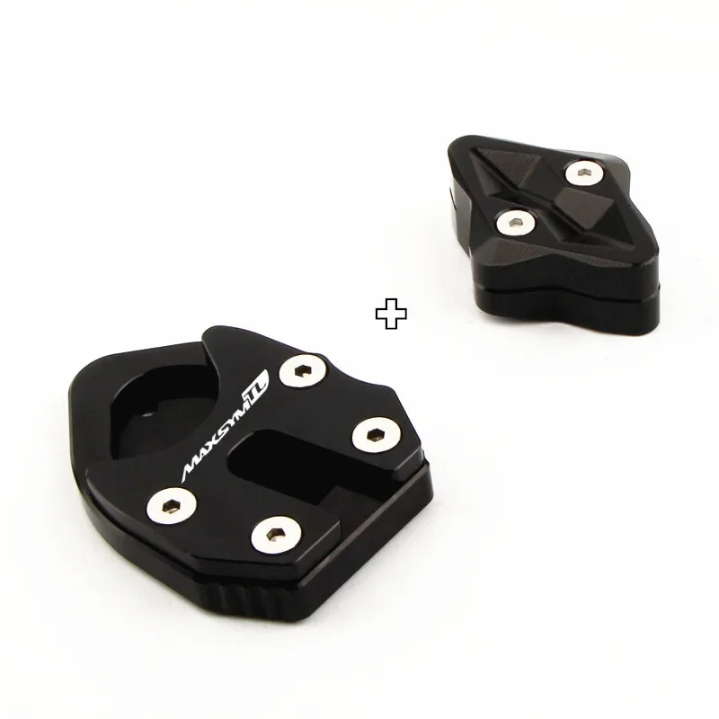 For SYM MAXSYM TL500 TL508 Parking Frame Decoration Reinforcement CNC Accessories Motorcycle Side Stand Base Enlarged Pad
