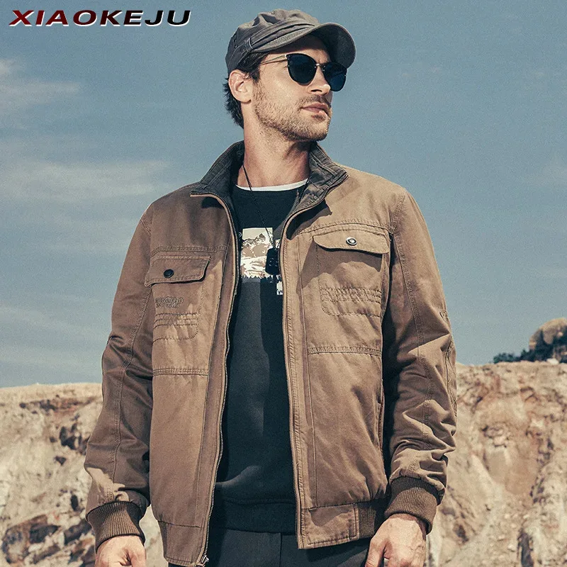 

Oversize Jacket Vintage Windbreaker Winter Military Jackets Male Coat Military for Men Blazer Jacket Cardigan