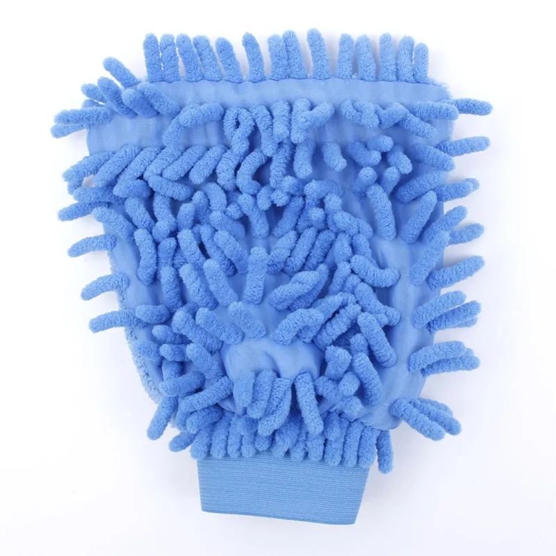 Durevole Super Mitt microfibra lavaggio vetri auto panno per la pulizia spolverino asciugamano guanti 5 colori accessori per la casa strumento per la pulizia