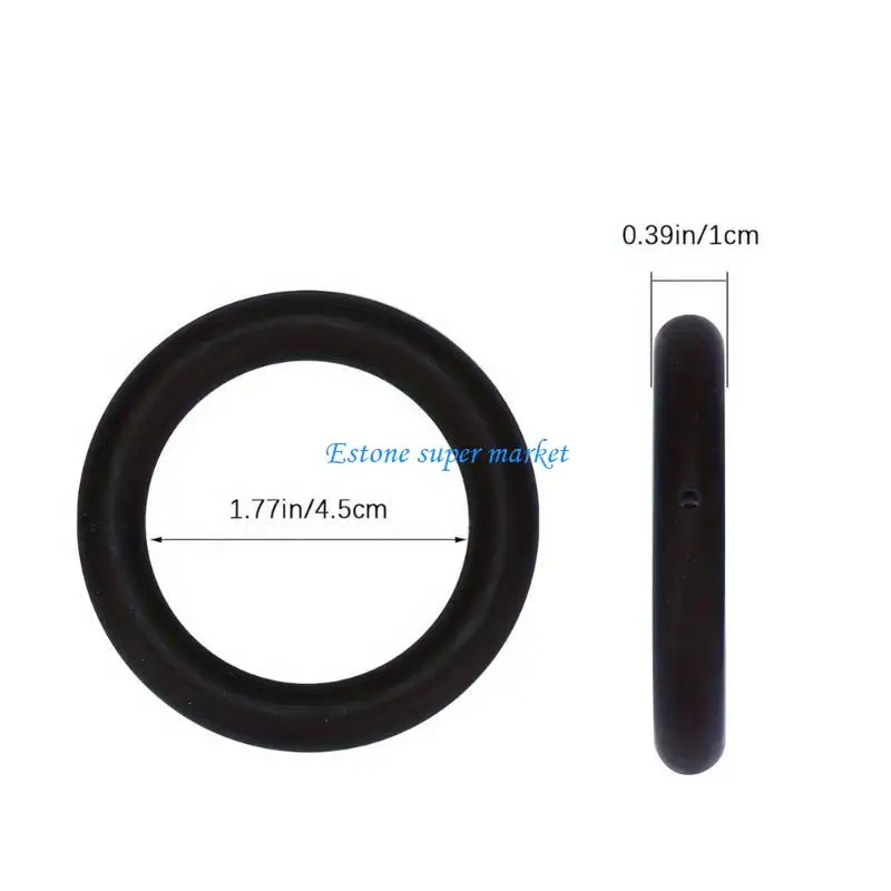 090B Pingente Feito à Mão Anéis Silicone Contas Chaveiro Criativo Fazendo Suprimentos