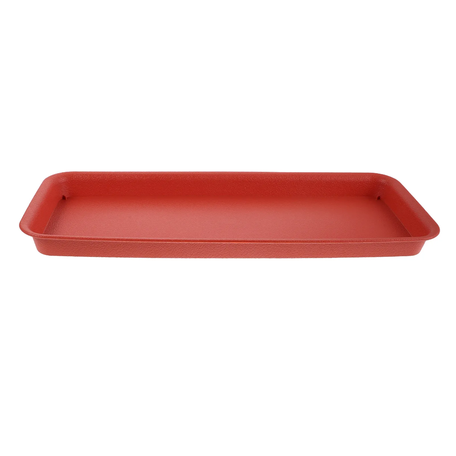 Rectangular Plant Pot Resin Saucer Tray 19x8 Inch Indoor Outdoor Garden Plant Water Catcher Drip Tray Flower Pot Drip Trays