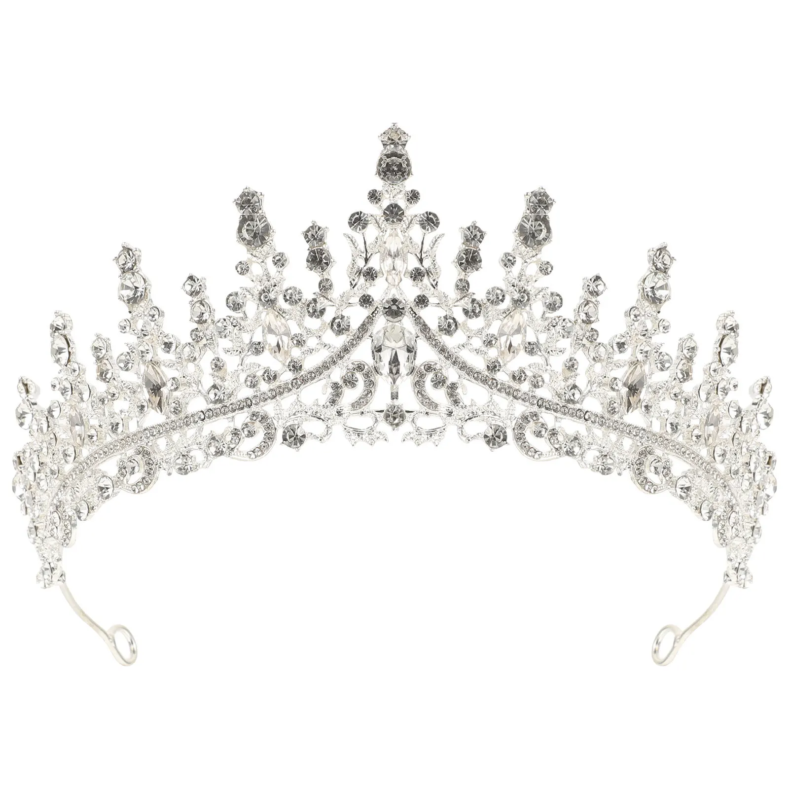 

Tiaras Tiara Crown Bridal Wedding Wedding Crowns Headpiece For Women Prom Banquet Hair Accessories Tiaras