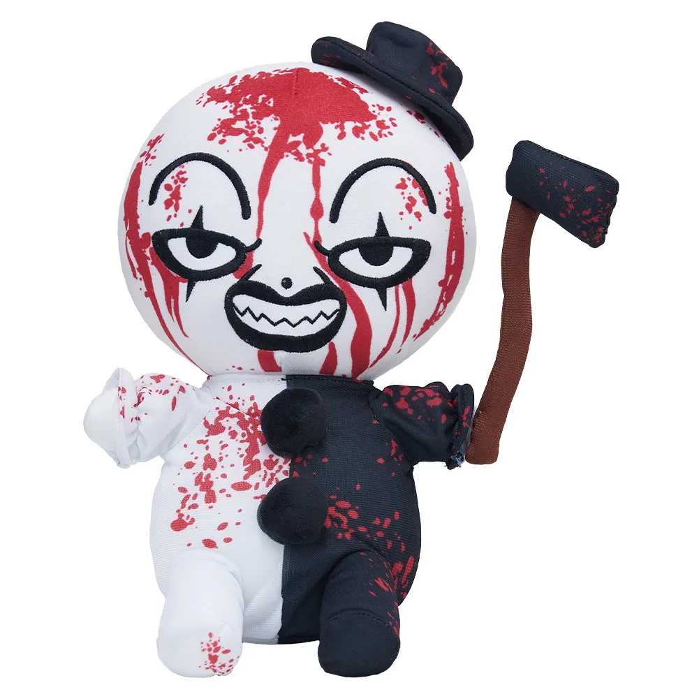 Anime Terrifier Cosplay Plush Cartoon Art the Clown Soft Stuffed Mascot Adult/Kids Fantasy Birthday Xmas Gifts