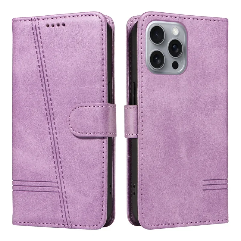 Wallet Fantastic Card Slot Flip Leather Case For OPPO Reno11 F Reno8 T Reno 11 10 Pro 8Lite 8T 5G Phone Bag Cover Line Book Capa