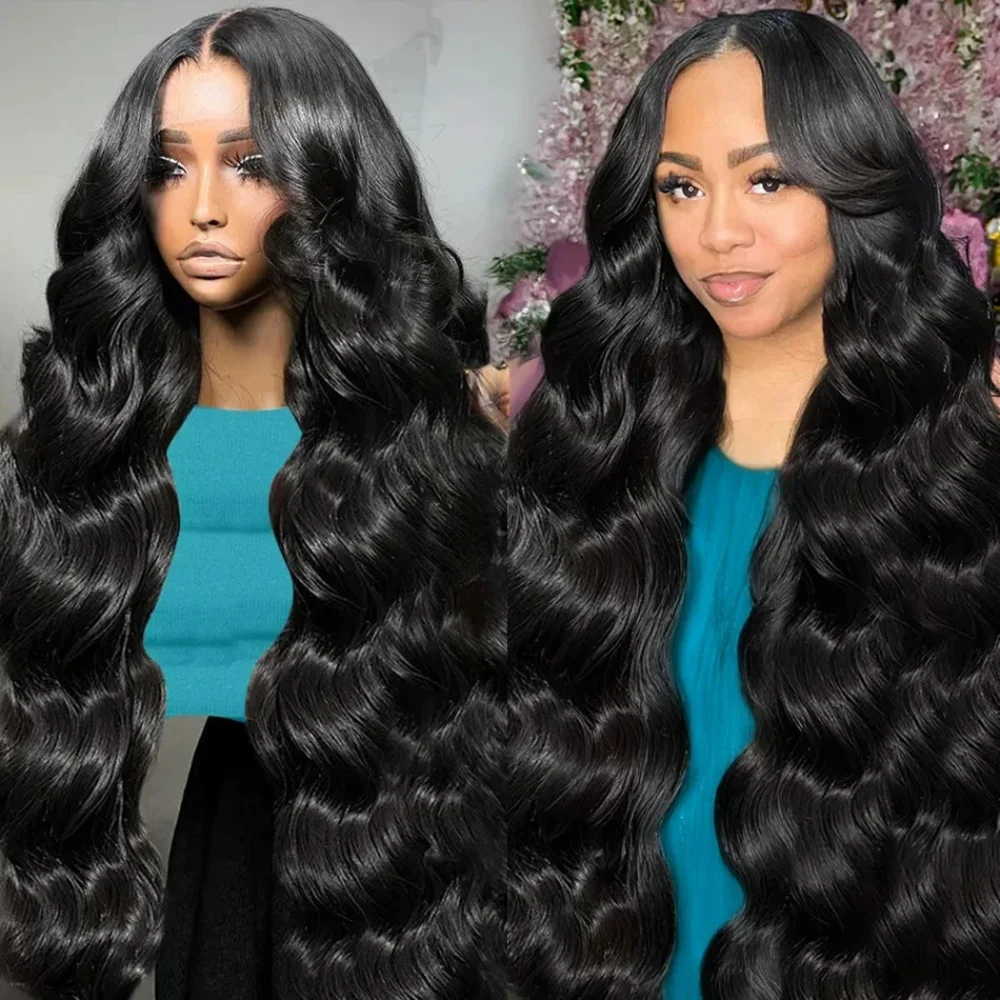 

Ready To Wear Prelucked Human Body Wave Hair Wig Glueless 4x6/5x5 Lace Closure Transparent Upgrade Pre cut Lace Wig For Women