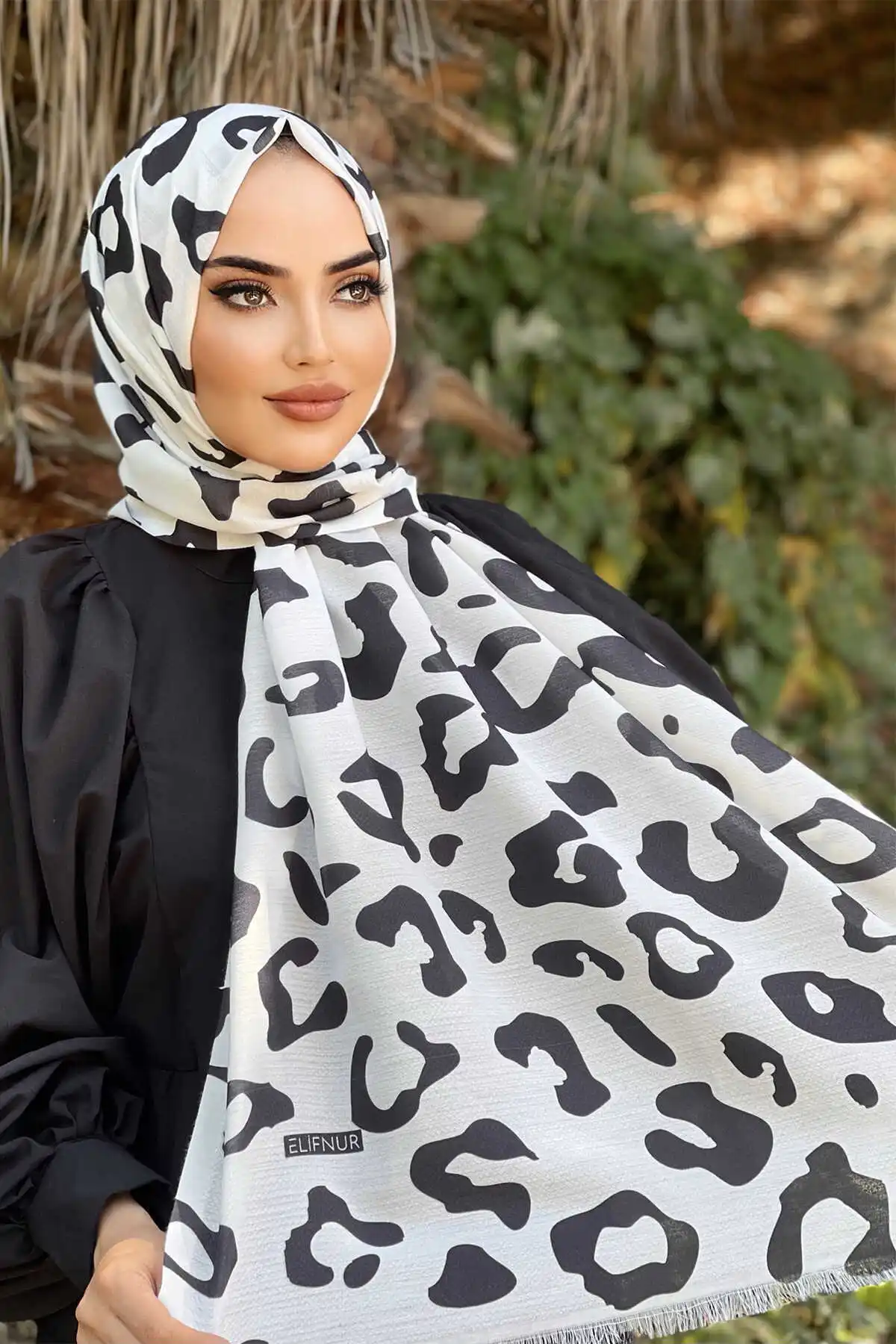 Cotton Pattern Shawl E- -Winter Autumn 2021 Muslim Women Hijab headscarf Islamic Turkey