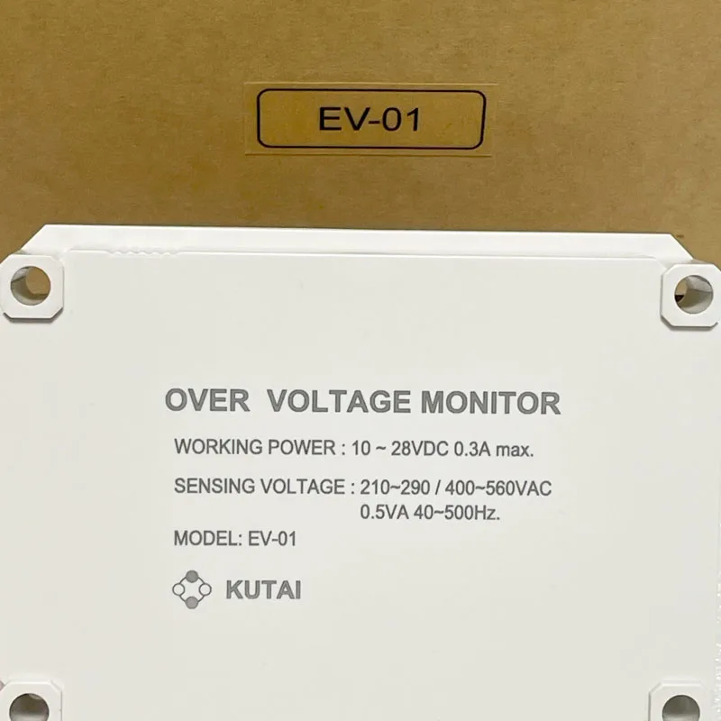 EV-01 KUTAI original generator set voltage regulator module protection adjustable range from 210 Vac to 290 Var/400 Vac to 560 V