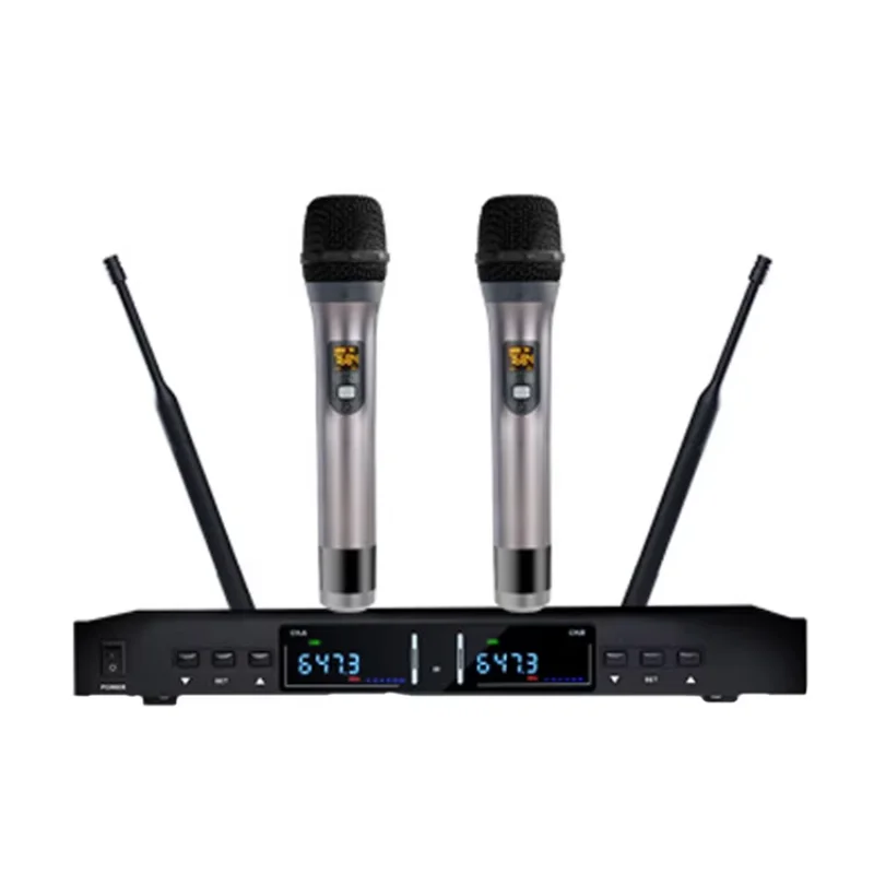 Good Quality Computer Machine Microphones wireless Karaoke Professional Microphone Intelligent Noise Reduction Chip Cheap Price