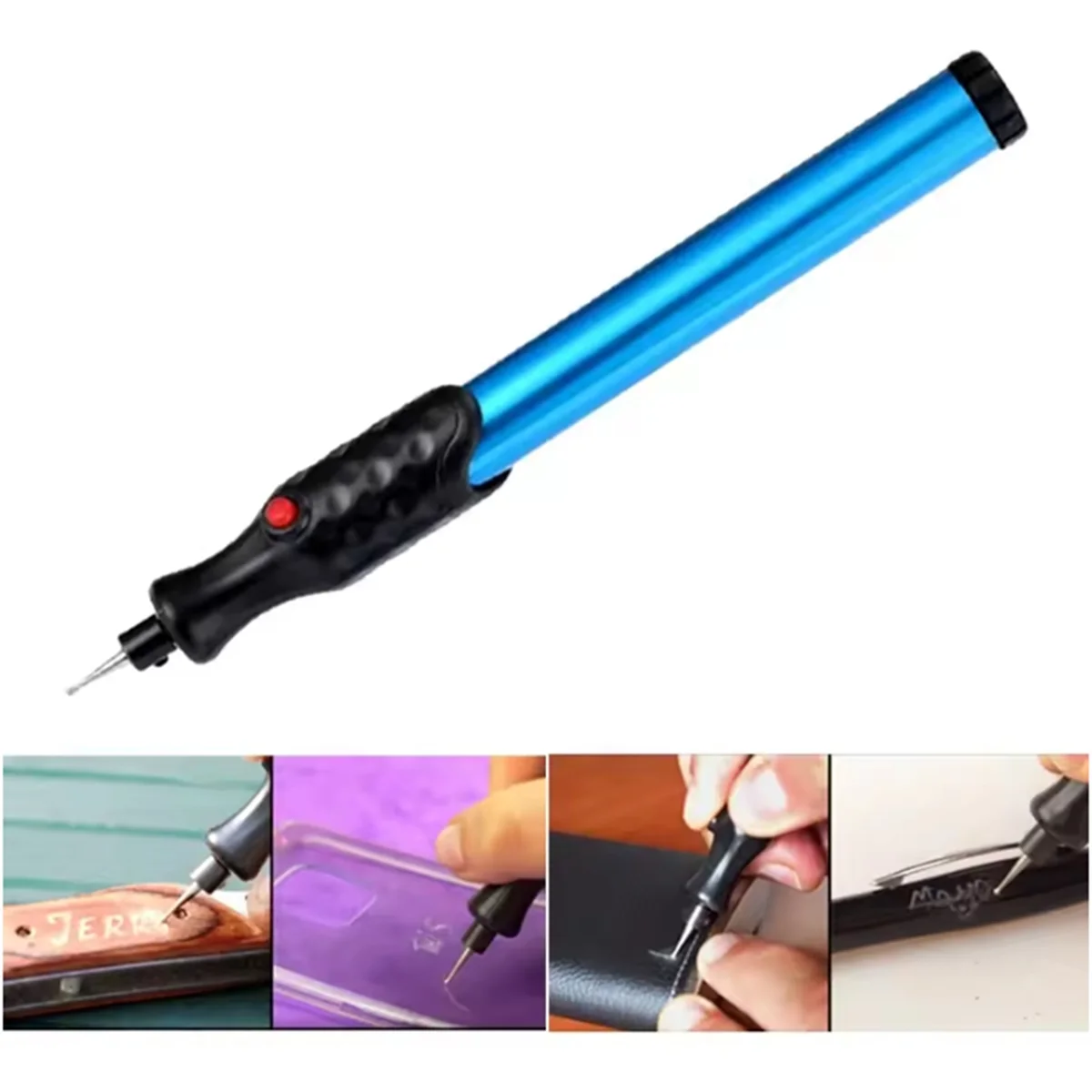 

A002 Electric Micro-Engraver Pen Carve Cordless Precision Engraver Engraving Tool for DIY Jewellery Making Metal Glass Wood