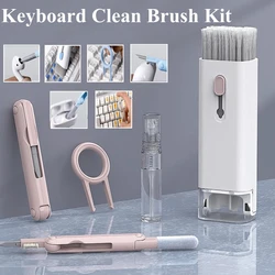 7-In-1 Cleaning Kit Earphones Cleaner Brush For AirPods Computer Tablet Laptop Keyboard TV Screen Mobile Phone Cleaning Tools