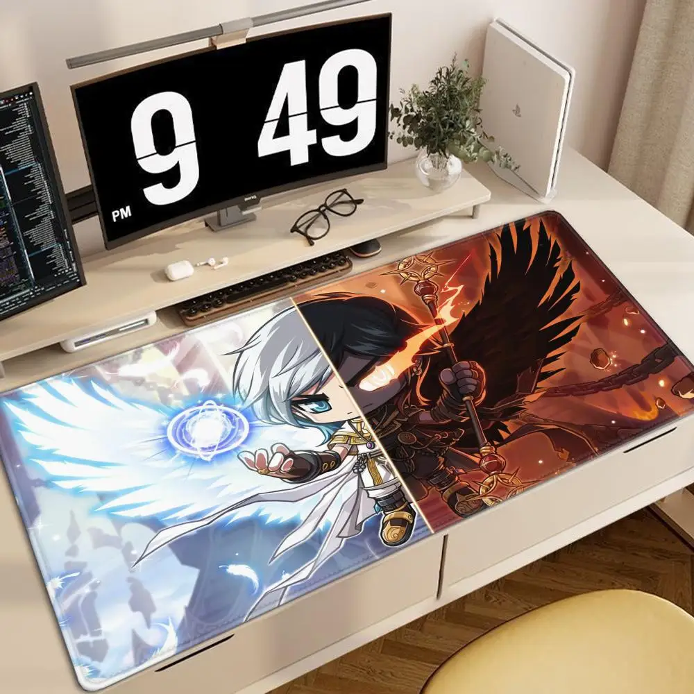 

900×400 Game Maplestory Mousepad Gaming Office Desk Pads Large For Computer Non-slip Lockedge Mouse Pad