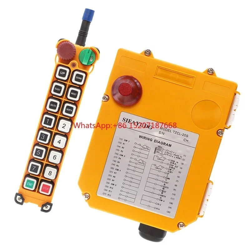 

Professional Customization Smart Single Speed Industrial Crane Lifting Radio Remote Control Wireless