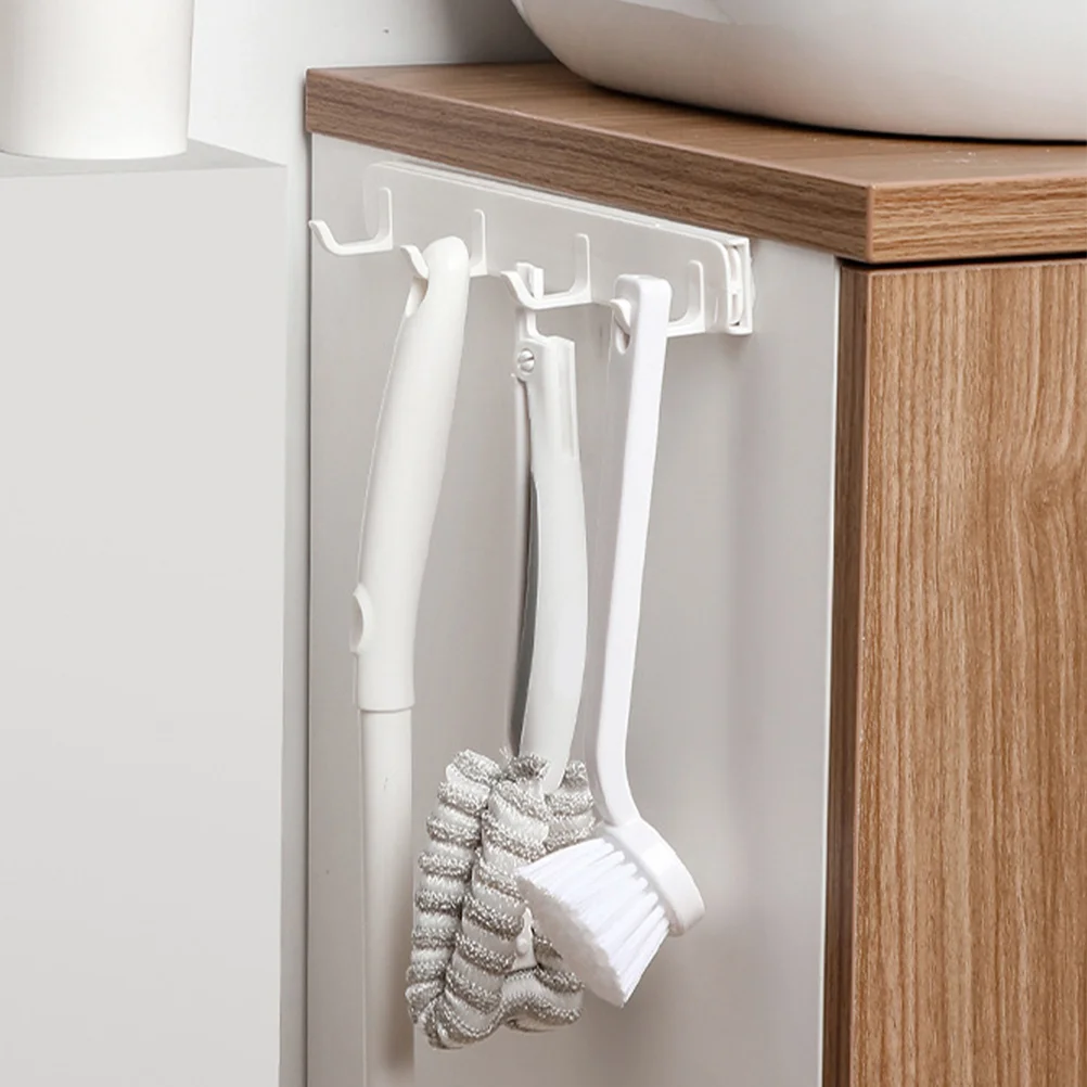 

2 Pcs Pull-out Gap Slide Hook Hooks for Hanging Cabinet Wall Gaps Japan Binders Farmhouse Bag Storage Row Coat Hanger