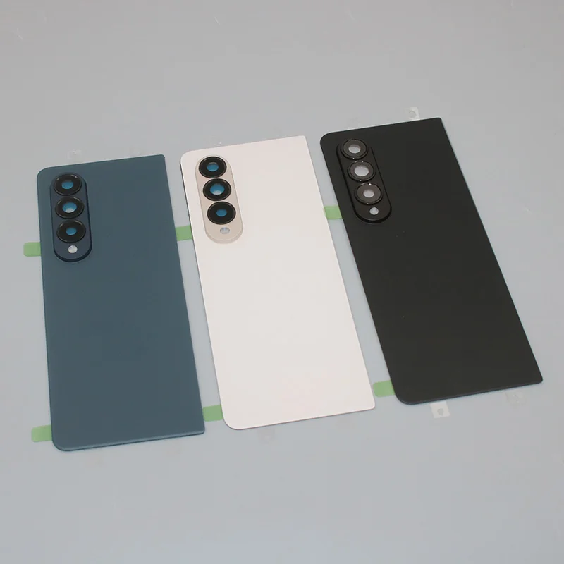 

Back Glass Phone Cover for Samsung Galaxy Z Fold 4 F936 F936b F936u Replace Rear housing Case Panel Cover With Camera Lens &Glue